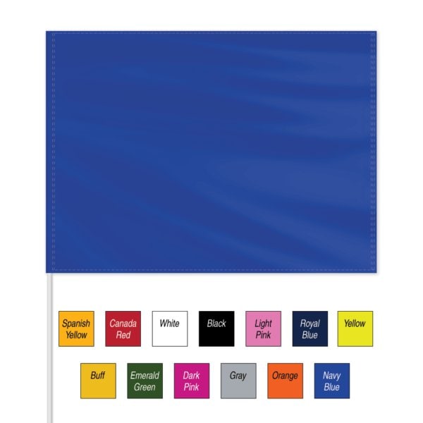 Solid Color Field Flag - Navy Blue